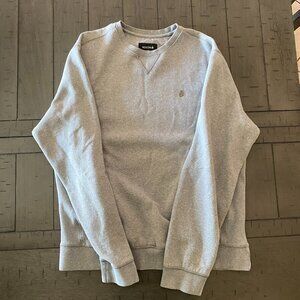 Nixon Men's Grey Crew Sweatshirt